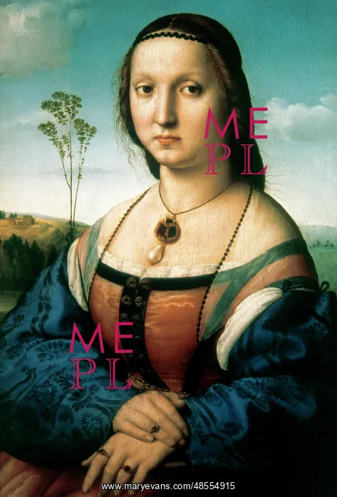 : Portrait of Maddalena Doni, by Raphael : Portrait of Maddalena Doni, by Raphael