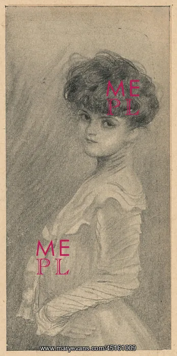 : Portrait Of Mademoiselle A. D : Portrait Of Mademoiselle A. D
