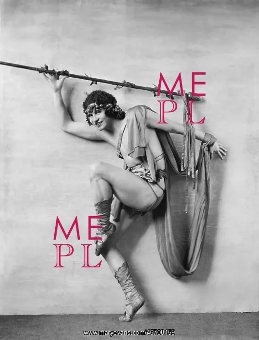 : Portrait of male dancer in costume : Portrait of male dancer in costume