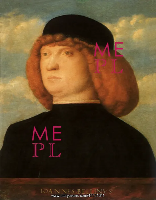  : Portrait of a Man, by Bellini