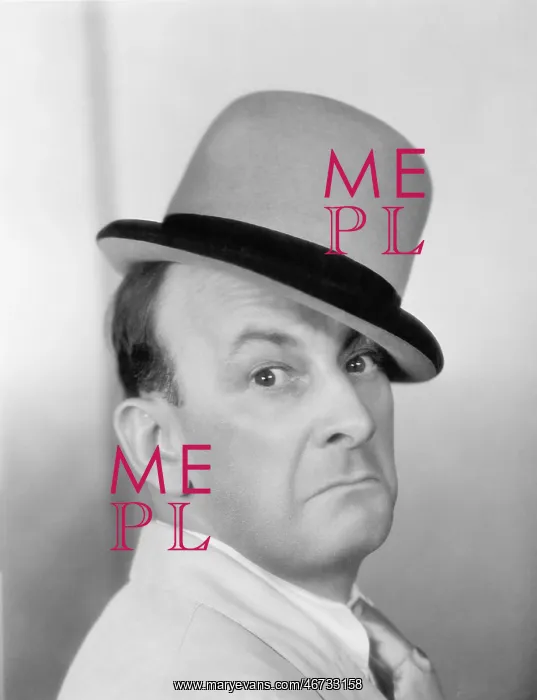 : Portrait of a man with a bowler hat : Portrait of a man with a bowler hat