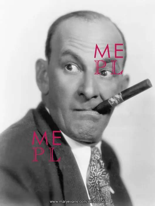 : Portrait of a man with a cigar : Portrait of a man with a cigar
