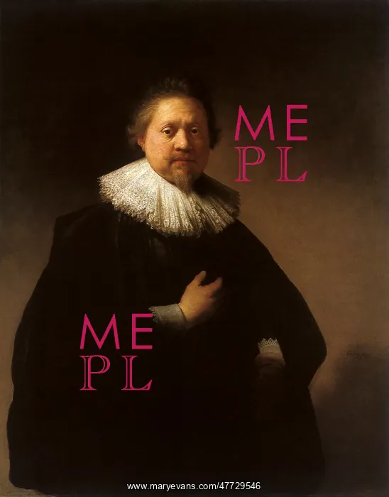 : Portrait of a Man, by Rembrandt : Portrait of a Man, by Rembrandt