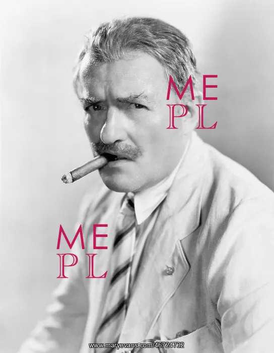 : Portrait of man smoking cigar : Portrait of man smoking cigar