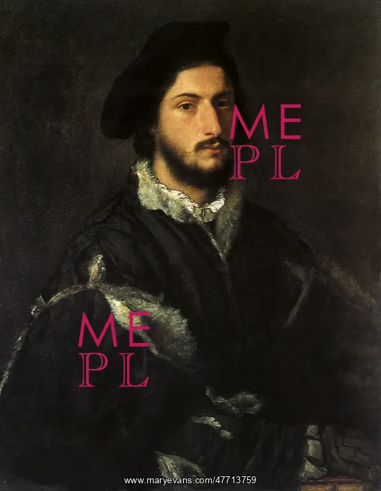  : Portrait of a Man, by Titian