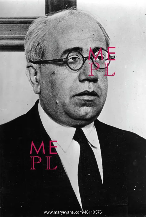 : Portrait of Manuel Azana : Portrait of Manuel Azana
