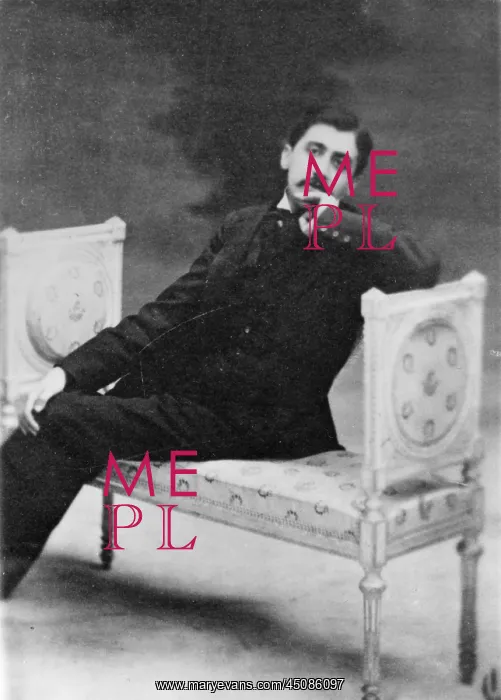 : Portrait of Marcel Proust, photograph : Portrait of Marcel Proust, photograph