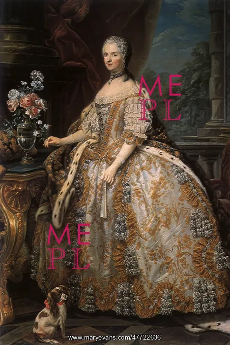  : Portrait of Maria Leszczynska
