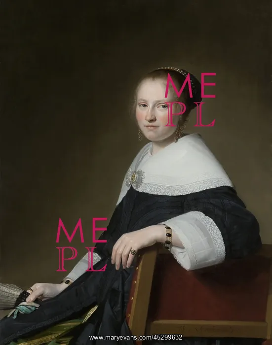 : Portrait of Maria van Strijp : Portrait of Maria van Strijp