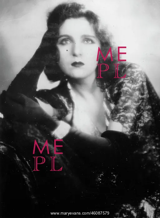 : Portrait of Marie Bell : Portrait of Marie Bell