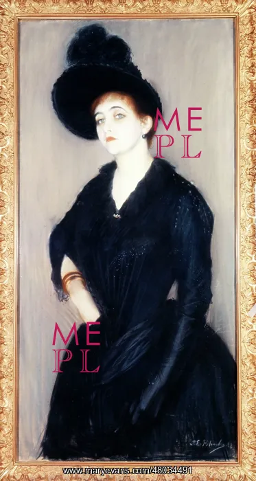 : Portrait of Marie-Blanche Vasnier : Portrait of Marie-Blanche Vasnier
