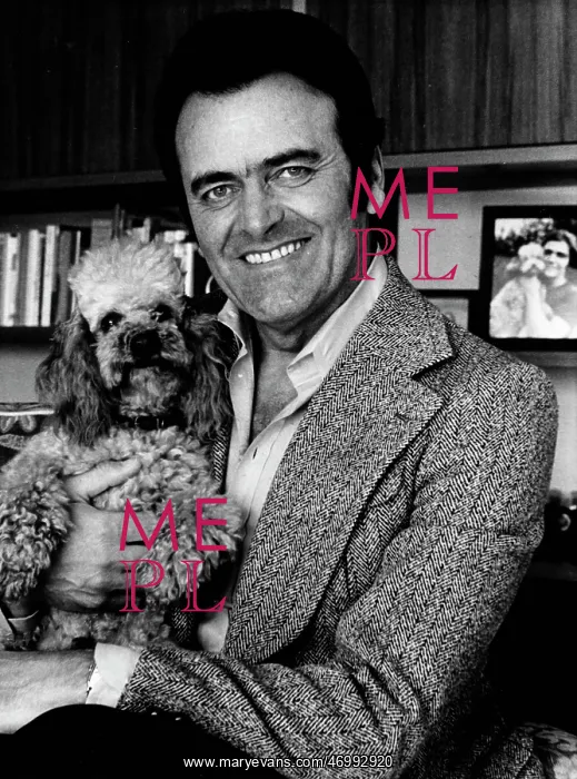 : Portrait of Max Greger and his dog : Portrait of Max Greger and his dog