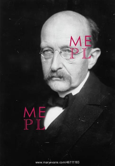 : Portrait of Max Planck : Portrait of Max Planck