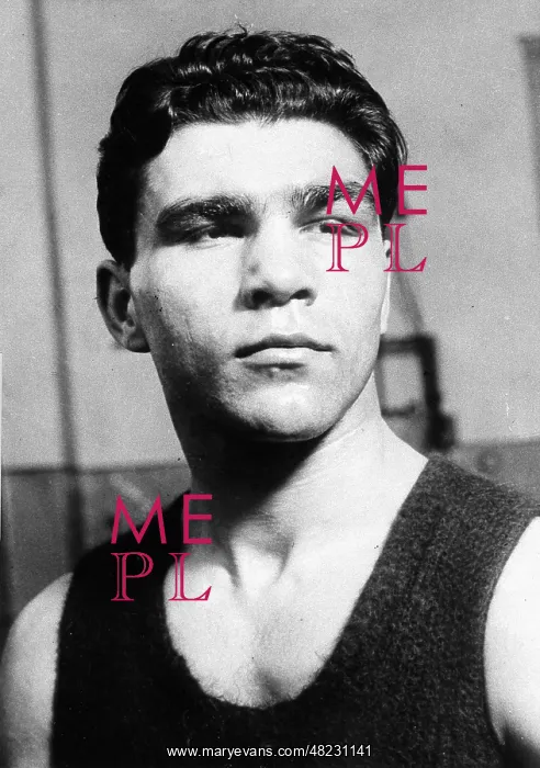 : Portrait of Max Schmeling, 1930 : Portrait of Max Schmeling, 1930