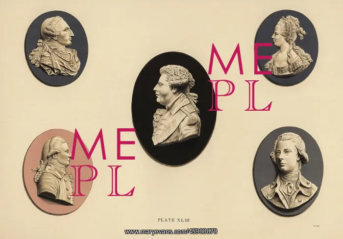 : Portrait medallions : Portrait medallions