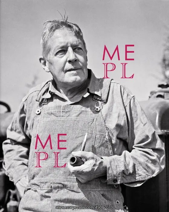 : Portrait Middle-Aged Farmer Outdoors Leaning on Tractor : Portrait Middle-Aged Farmer Outdoors Leaning on Tractor