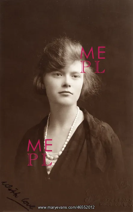 : Portrait of a middle class lady : Portrait of a middle class lady