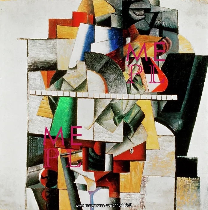 : Portrait of Mikhail Matiushin, Kasimir : Portrait of Mikhail Matiushin, Kasimir