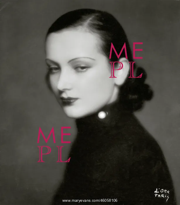 : Portrait Mireille Balin : Portrait Mireille Balin