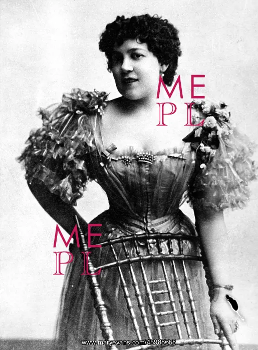 : Portrait of Miss Belle Elmore : Portrait of Miss Belle Elmore