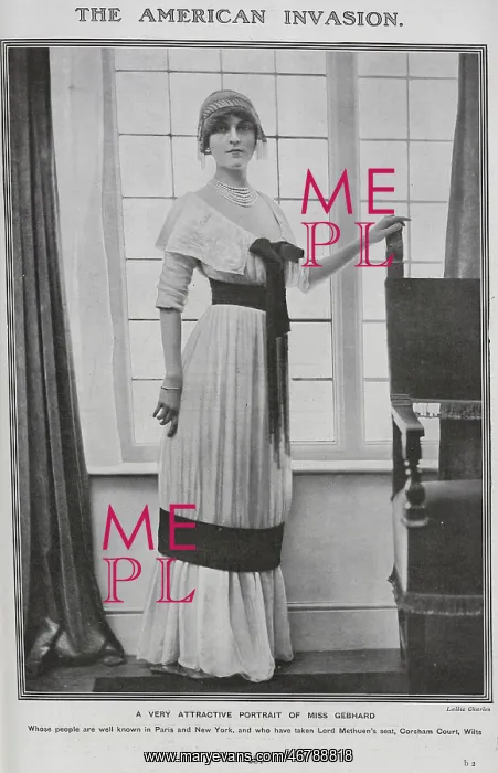 : Portrait of a Miss Gebhard : Portrait of a Miss Gebhard