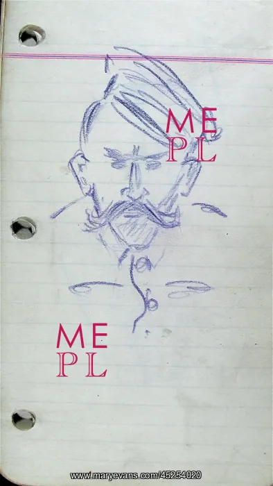 : Portrait of a moustached comrade : Portrait of a moustached comrade