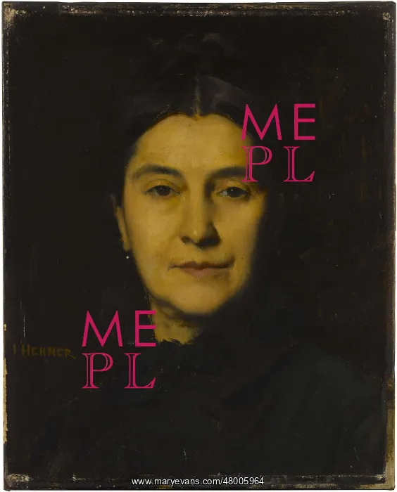 : Portrait of Mrs Herzog : Portrait of Mrs Herzog