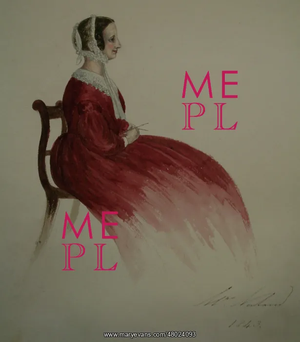 : Portrait of Mrs Newham : Portrait of Mrs Newham