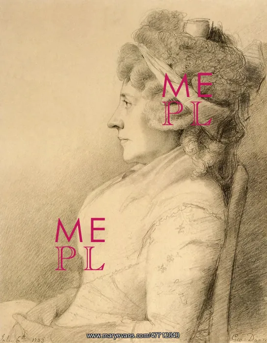  : Portrait of Mrs Piozzi (Hester Thrale)