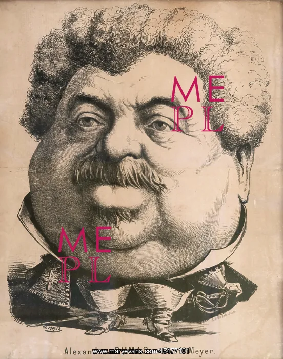 : Portrait, Musee Alexandre-Dumas, Villers-Cotterets, Picardy : Portrait, Musee Alexandre-Dumas, Villers-Cotterets, Picardy