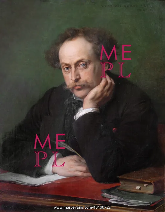 : Portrait, Musee Alexandre-Dumas, Villers-Cotterets, Picardy : Portrait, Musee Alexandre-Dumas, Villers-Cotterets, Picardy