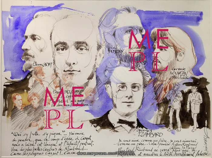 : Portrait, Musee Arthur Rimbaud, Charleville-Mezieres : Portrait, Musee Arthur Rimbaud, Charleville-Mezieres