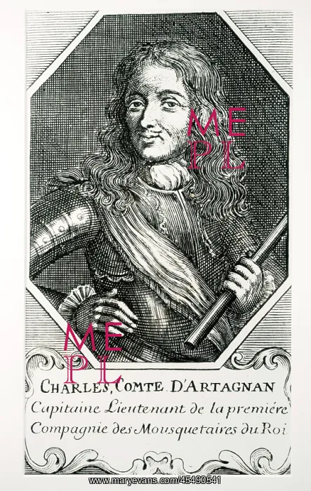 : Portrait, Musee D'Artagnan, Lupiac, Gers, Occitania, France : Portrait, Musee D'Artagnan, Lupiac, Gers, Occitania, France