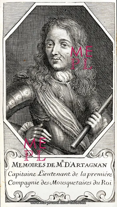 : Portrait, Musee D'Artagnan, Lupiac, Gers, Occitania, France : Portrait, Musee D'Artagnan, Lupiac, Gers, Occitania, France
