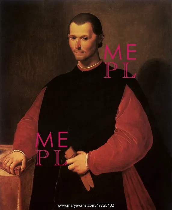 : Portrait of Niccolo Machiavelli : Portrait of Niccolo Machiavelli