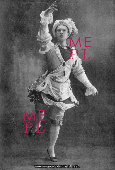  : A portrait of Nijinsky, 1914