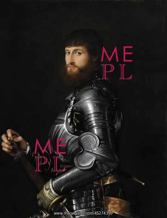: Portrait of a Nobleman in Armor : Portrait of a Nobleman in Armor