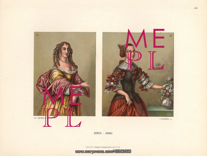 : Portrait in oils of a Countess of Erbach (left) : Portrait in oils of a Countess of Erbach (left)