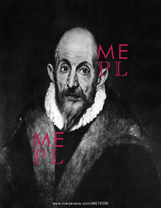 : Portrait of an Old Man, by El Greco : Portrait of an Old Man, by El Greco
