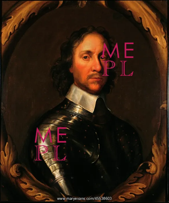: Portrait of Oliver Cromwell : Portrait of Oliver Cromwell