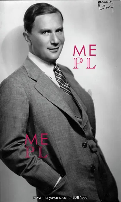 : Portrait of Oskar Karlweis : Portrait of Oskar Karlweis