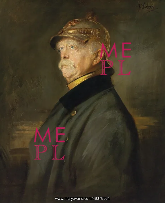 : Portrait of Otto von Bismarck : Portrait of Otto von Bismarck