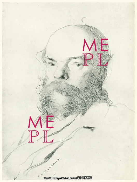 : Portrait Of Paul Verlaine : Portrait Of Paul Verlaine