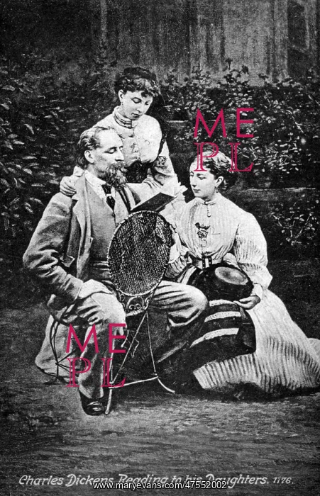 : Portrait photograph of Charles Dickens : Portrait photograph of Charles Dickens