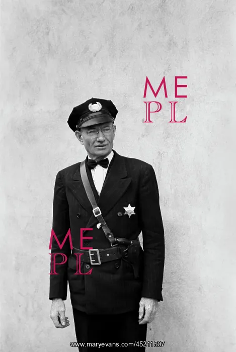 : Portrait of a policeman, original title: ? : Portrait of a policeman, original title: ?
