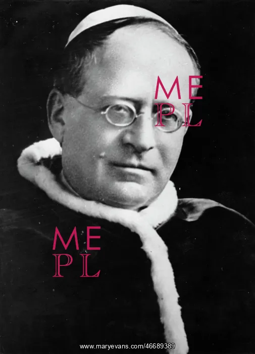 : Portrait of Pope Pius XI : Portrait of Pope Pius XI