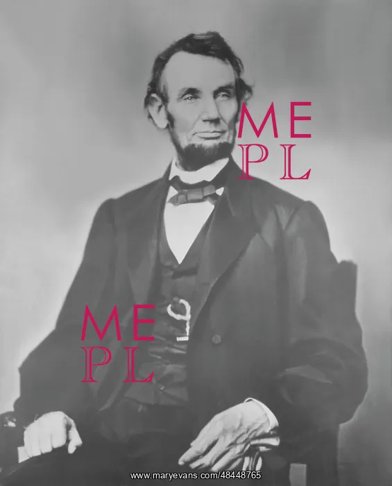 : Portrait of President Abraham Lincoln : Portrait of President Abraham Lincoln