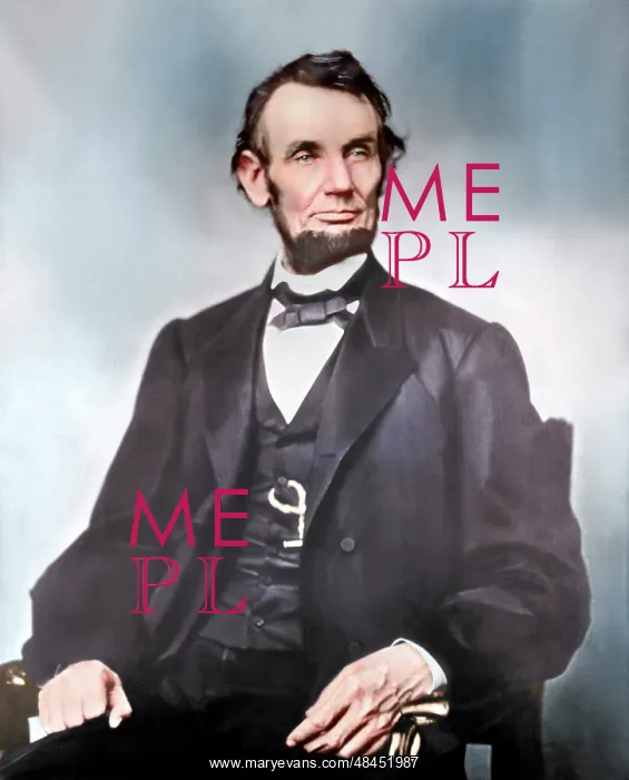: Portrait of President Abraham Lincoln during : Portrait of President Abraham Lincoln during