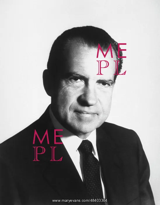  : Portrait of President Richard Nixon