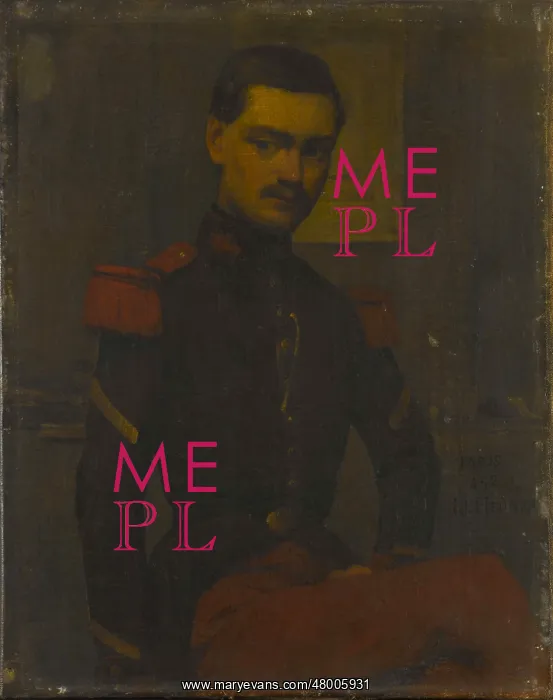 : Portrait of the quartermaster sergeant : Portrait of the quartermaster sergeant
